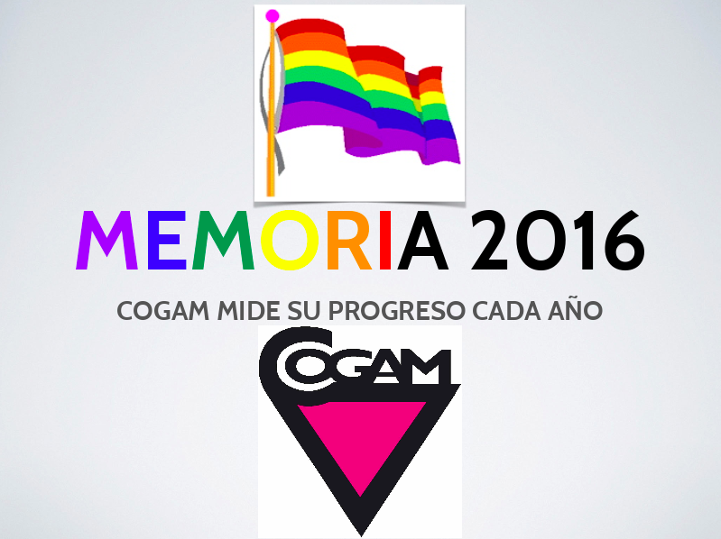 Presentación de la memoria de actividades del 2016