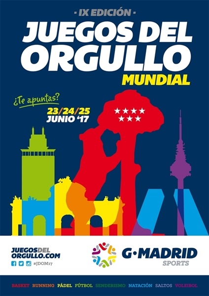Juegos del Orgullo 2017 abre el plazo de inscripción