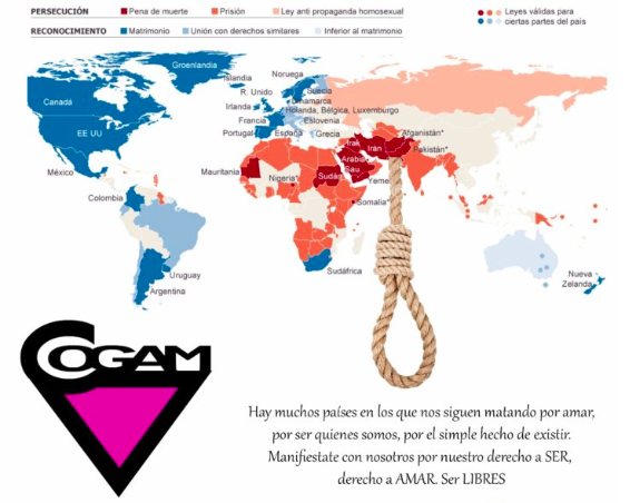 Manifiesto Contra la LGTBfobia (17 de Mayo de 2017)