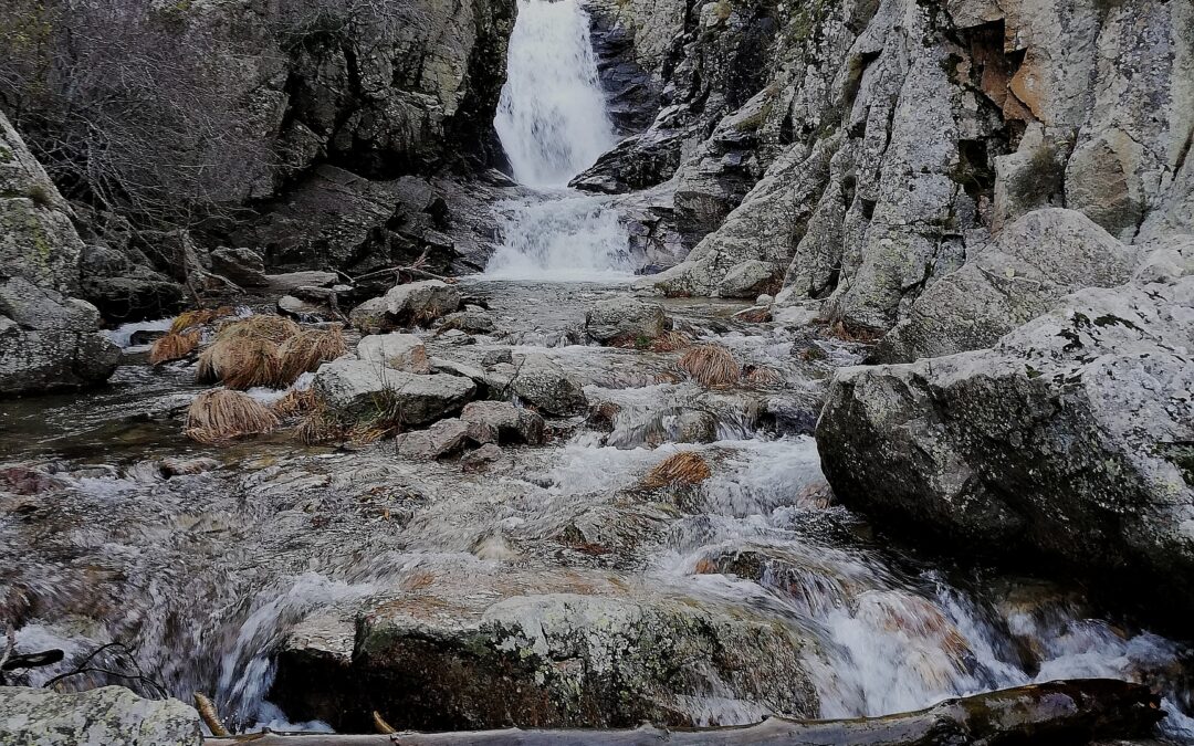 Cascada del Purgatorio, monasterio de Santa María de El Paular (Rascafria‐Madrid)