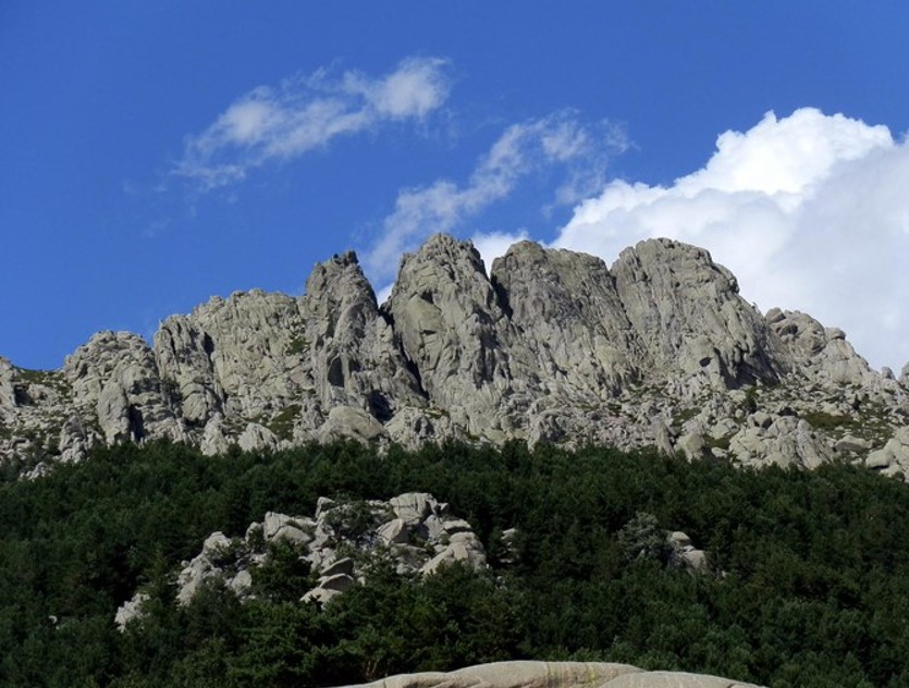 Las Torres de la Pedriza desde Collado de la Ventana (Madrid)